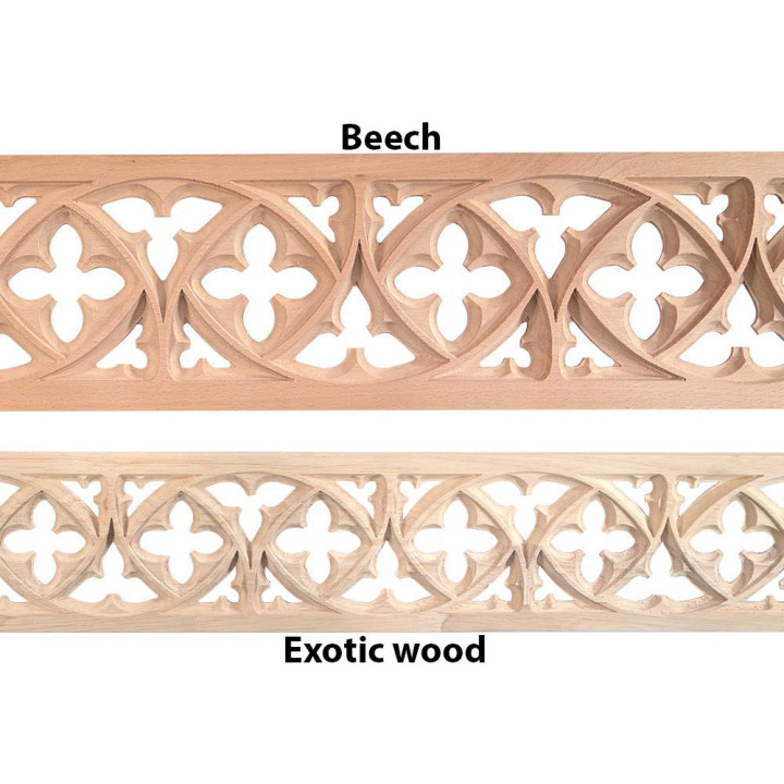 Baghete decorative din lemn de fag