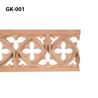 Molduras decorativas de madera para restaurar muebles