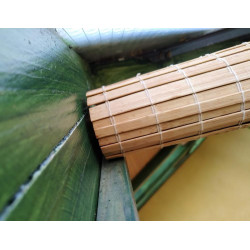 Estores de bambu feitos à medida para toldos de janelas