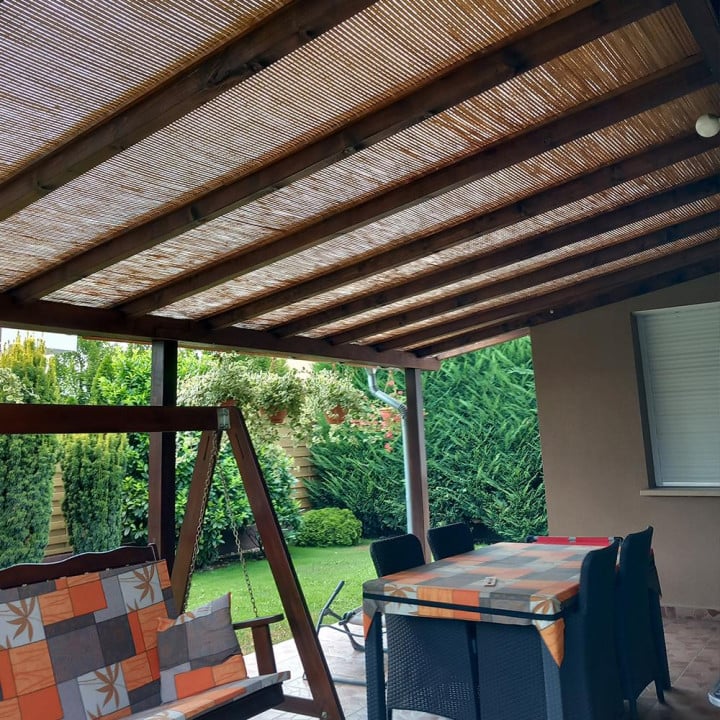 Made to measure bamboo blinds for window awnings