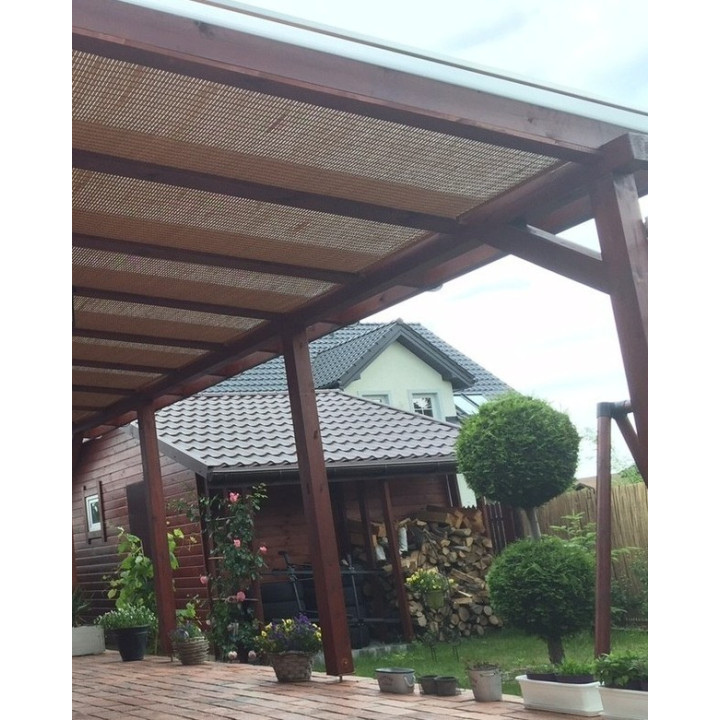 Cortinas de sol para pátio, cortinas de bambu para exterior, cortinas de tamanho personalizado