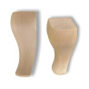 Wooden feet for sofas in modern style, available with home delivery on Naturtrend Shop