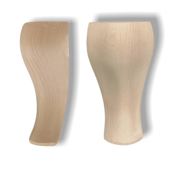 Piedi per mobili in legno