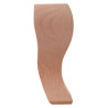 Lesene noge za pohištvo, visoke 150 mm