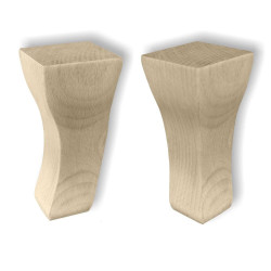 Houten poten voor meubels, houten poten voor banken, 150mm