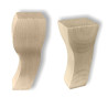 Lesene noge za omare v modernem slogu, kakovosten bukov les