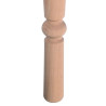 Wooden leg for table, made of beech