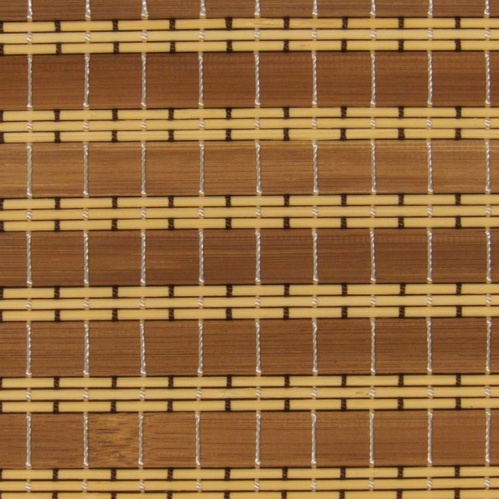 Persianas de bambú al exterior