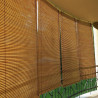 Ulkouima bambu kaihtimet, moderni markiisi mittatilaustyönä
