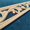 Gotične šibe z vzorcem ažurov dekorativne lesene letve