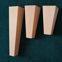 Wooden cabinet legs