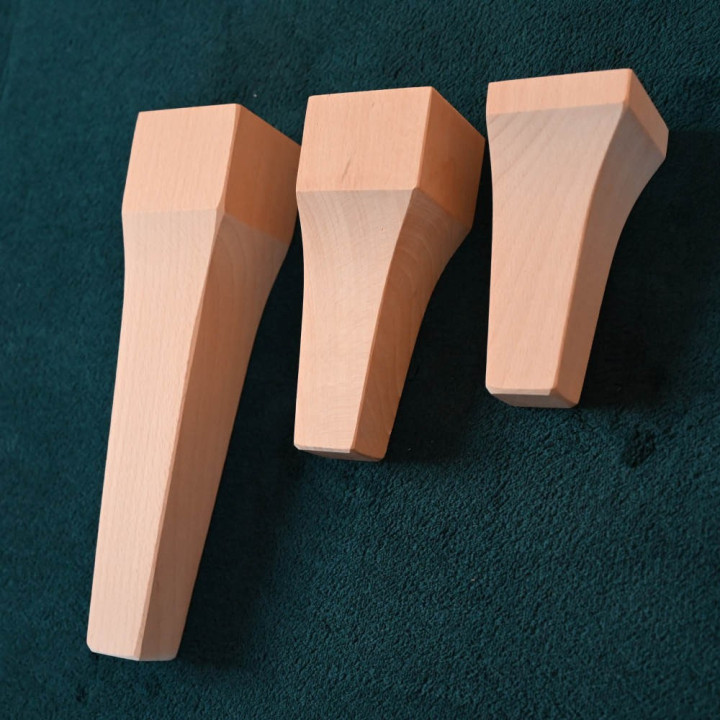 Unserer Holz Möbelfuß ähnelt dem Ikea Möbelfuss