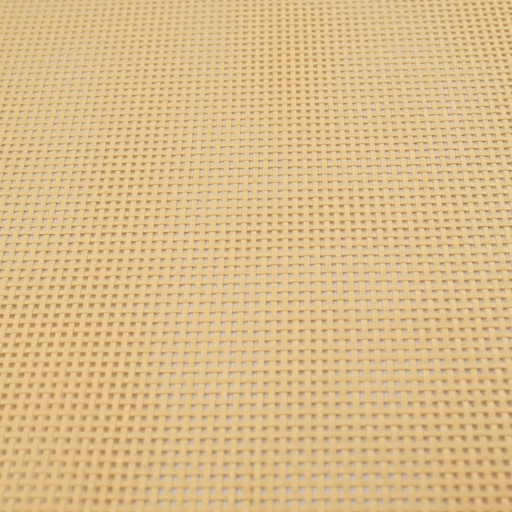 Decorative radio wave cane webbing made of impregnated paper