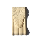 Acanthus leafy wooden ornament, carving