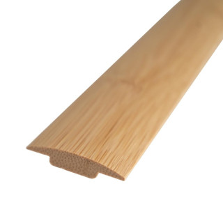 Perfil de madera para acoplar paneles (marrón)