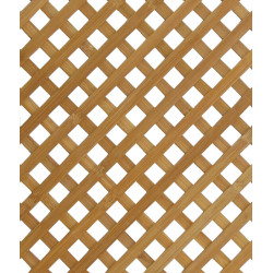 Diamond trellis panels (65x125cm) for cover, brown