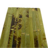Use it as a door insert or wainscotting panel, it is made of natural, quality bamboo
