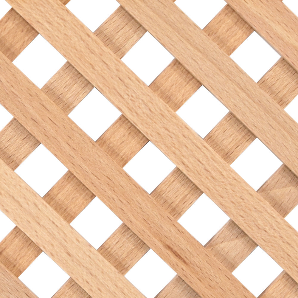Kraty drewniane z buku 65x125 cm jako kratka ażurowa drewniana