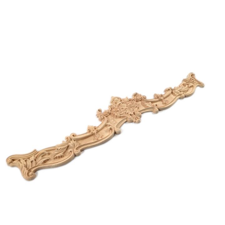 Ornamenti intagliati su legno per mobili: decoro con motivo a giglio!