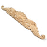 Decorative molding for home decoration, made of exotic wood