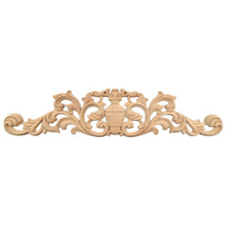 Wood crown molding, wood ornaments for antique furniture