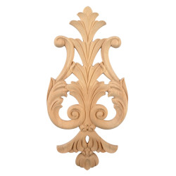 Holz Ornamente für Möbel RK-240A stehen in 4 verschiedenen Grössen im Angebot