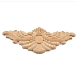Carved wood ornaments of exotic wood