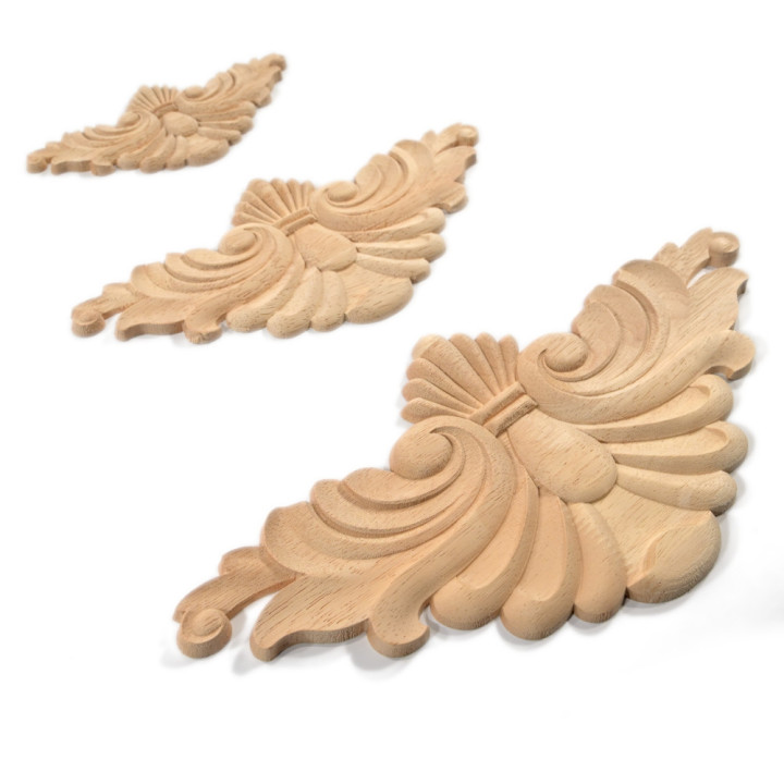 Dřevořezby s akantovými listy pro snadnou renovaci nábytku