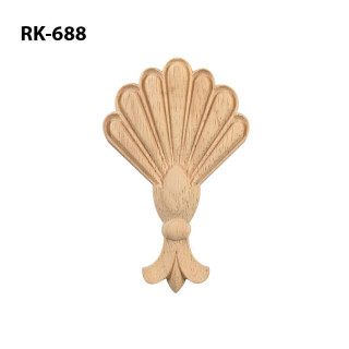 Bourbonská ľalia, vyrezávaná dekorácia na renováciu gotického nábytku.