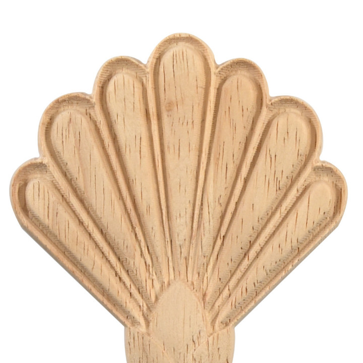 Dekorative træskæringer af eksotisk træ til restaurering af gamle møbler