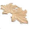 Dekorativne lesene letve z lesenim dekorjem listov