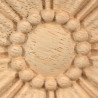 Wooden rosette for furniture restoration