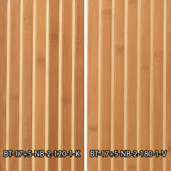 Väggpaneler av bambu för dekoration och värmeisolering