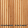 Pannelli da parete in bambù per la decorazione e l'isolamento termico