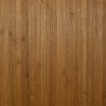 Bamboe behang is een veeleisend materiaal voor bijvoorbeeld een scheidingswand.