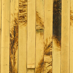 Bambubeklädnad för dekorativa skärmtak för rumsavskiljning