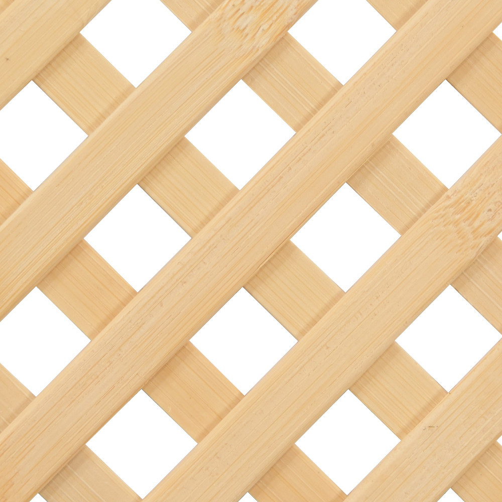 The diamond trellis panels are also ideal for wooden cupboard doors