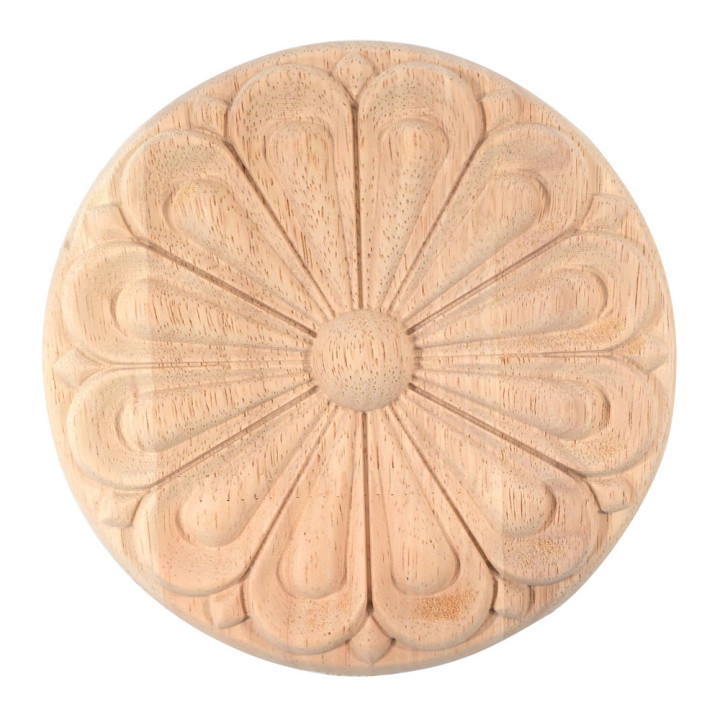 Moulure de meuble avec motif floral