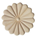 Wood rosettes to make decorative wooden panels for cabinets