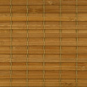 Natural bamboo wallpaper in yellow brown colour