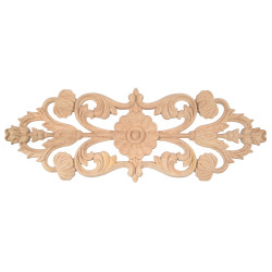 Acanthus scrolls and a carved flower pattern for decorating your home