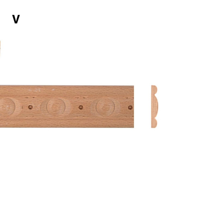 Running coin decorative wood moulding on Naturtrend Shop