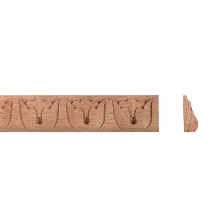 Moulding for doors panels or cabinets