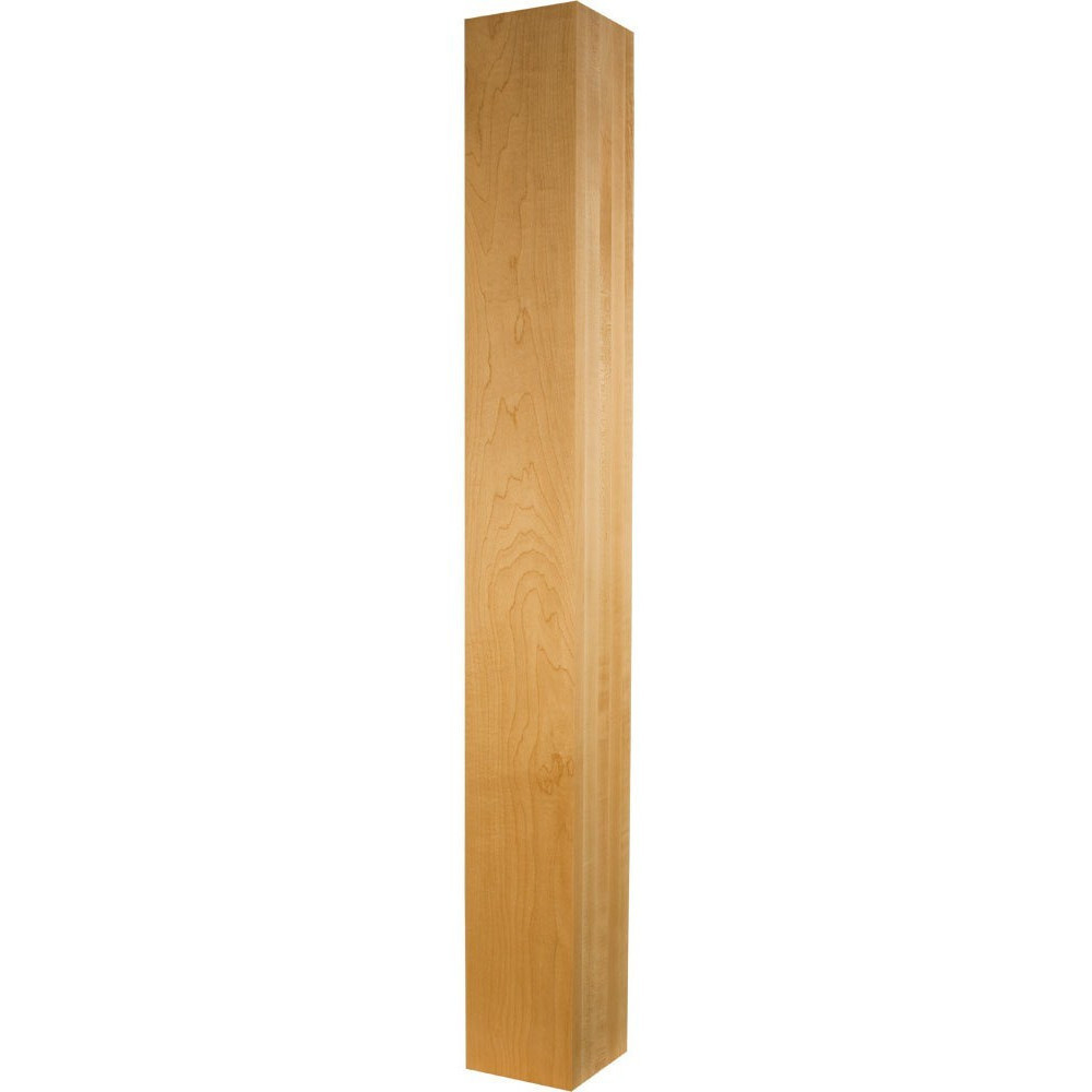 Square column wooden furniture legs