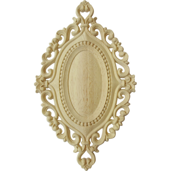 Carved wooden appliques