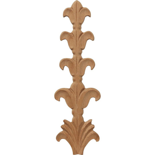 Dřevěný ornament s motívem lalie