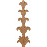 Decoraţiuni din lemn în forma unui crin francez, sculpturi din lemn