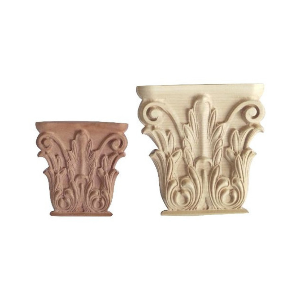 Carved onlays for home decoration