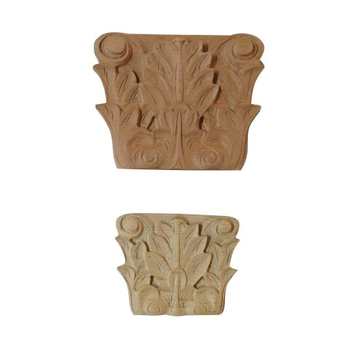 Kaitelle aus Holz VN-057 mit Akanthus Blatt in korinthischem Stil erhältlich