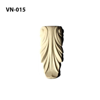 Holzschnitzerei Akanthus Blatt Abschluss - Holz Ornamentik Shop